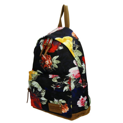 SANTIAGO S 8 litrů, multi roses, batoh Enrico Benetti