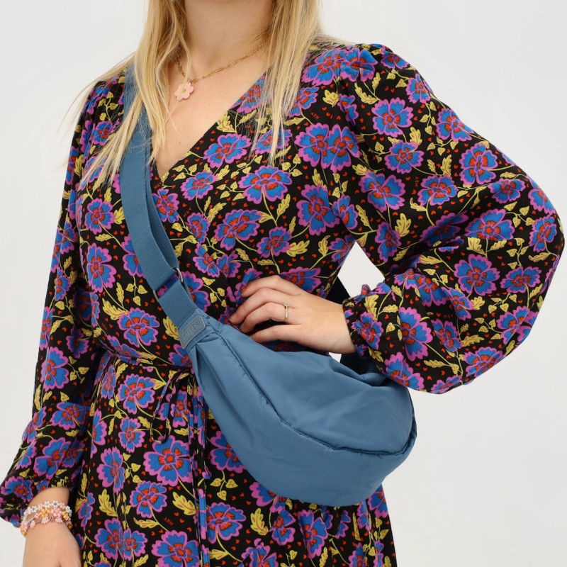 CALVIA Moonbag jeans blue, crossbody kabelka  Beagles