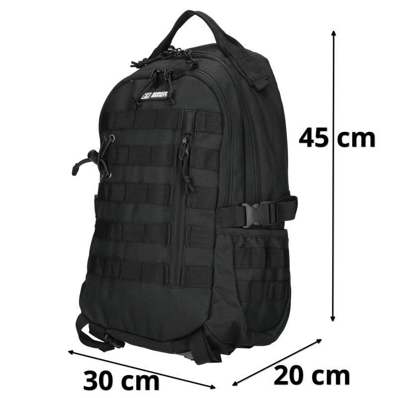 ARIZONA 45x30x20cm, 15", black, batoh Enrico Benetti