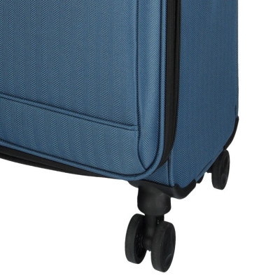 Oakville 55 cm Jeans Blue, kabinový kufr Enrico Benetti