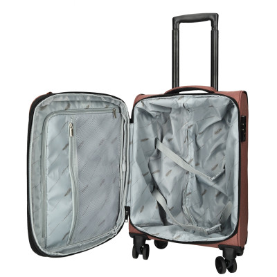 Oakville 55 cm Old Pink, kabinový kufr Enrico Benetti