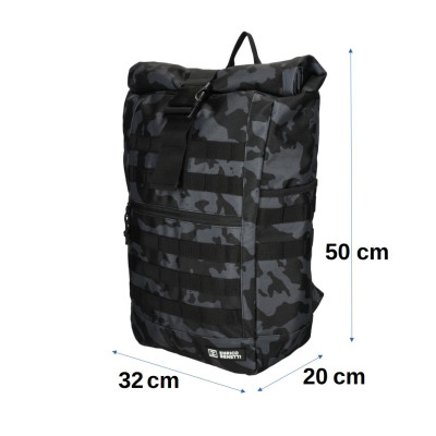 ARIZONA  17", 33 litrů, camouflage black, batoh Enrico Benetti