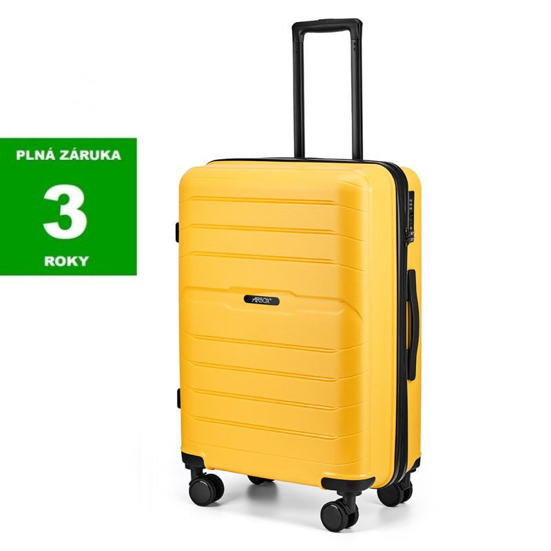 AIRBOX AZ13 67 litrů, střední kufr SunburstYELLOW