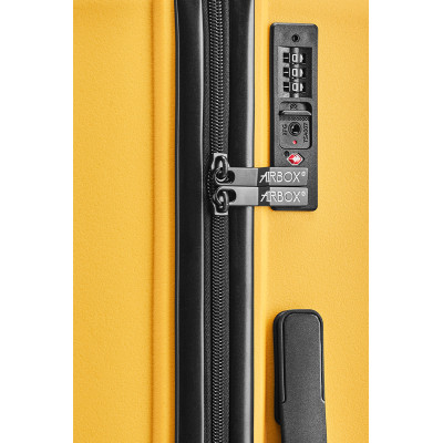 AIRBOX AZ13 67 litrů, střední kufr SunburstYELLOW