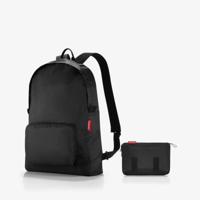 Reisenthel Mini Maxi Rucksack BLACK, skládací batoh