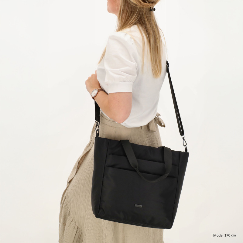 DUOMO shopper 40x31x15cm Black, kabelka Beagles