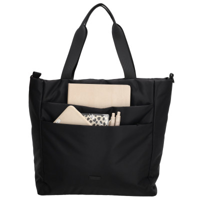 DUOMO shopper 40x31x15cm bLACK, kabelka Beagles