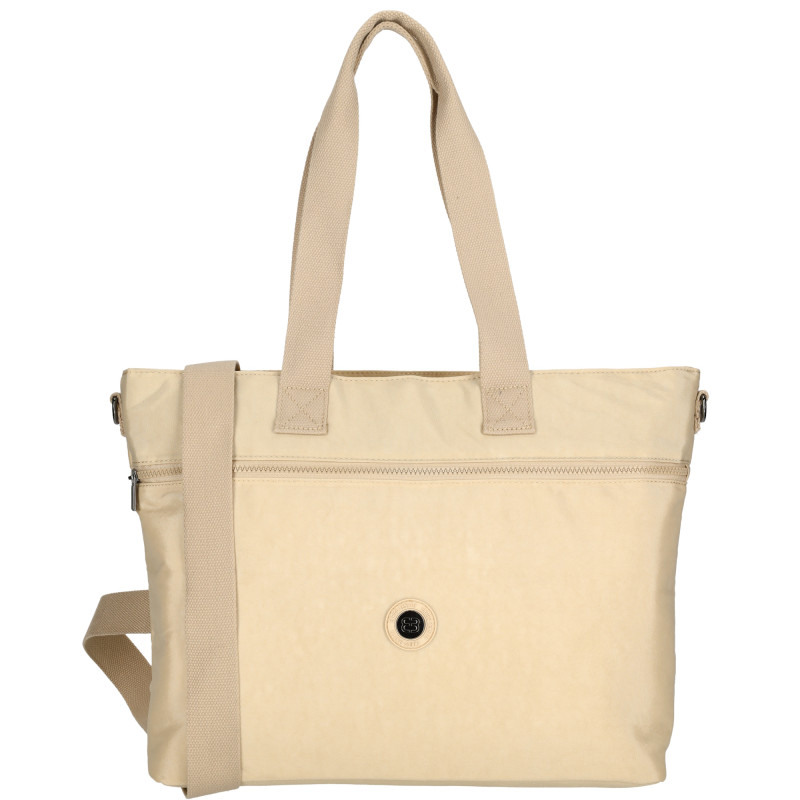 SUZIE shopper 40x14x32 cm, beige, kabelka Enrico Benetti