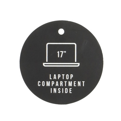 Enrico Benetti batoh ARIZONA 50x35x15cm, 17", Black 25 litrů