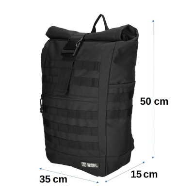 ARIZONA 50x35x15cm, 17", BLACK, batoh Enrico Benetti