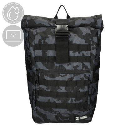ARIZONA 50x35x15cm, 17", Camouflage Black, batoh Enrico Benetti