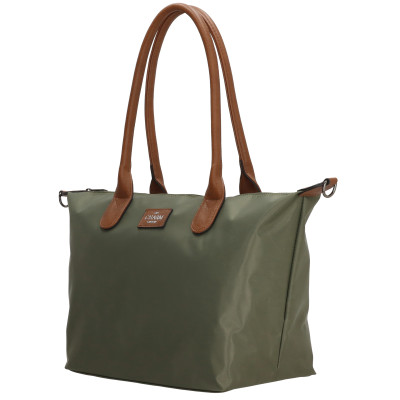 BUCKINGHAM shopper 42x25x15 cm, Olive, kabelka Charm London