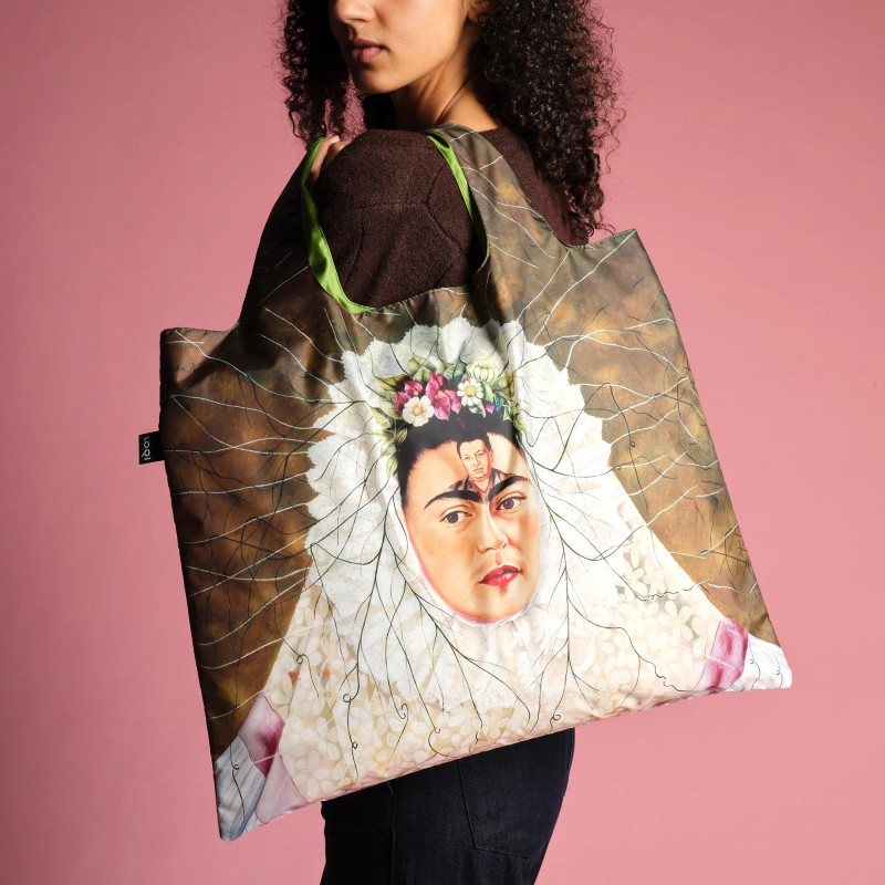 Frida Kahlo: Self Portrait as a Tehuana - LOQI Recycled Bag, Museum Collection