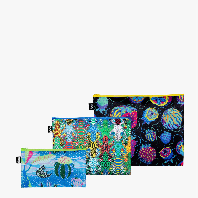 SAM WILDE Bounty, Equi–, Quandary - LOQI Zip Pockets