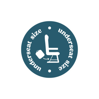 KYOTO black, batoh pod sedadlo 40x30x19 cm, Beagles