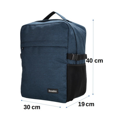 KYOTO navy, batoh pod sedadlo 40x30x19 cm, Beagles