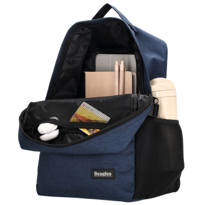 KYOTO navy, batoh pod sedadlo 40x30x19 cm, Beagles