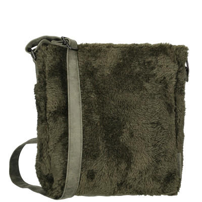 kabelka TEDDY 25x11x28 cm olive, Enrico Benetti