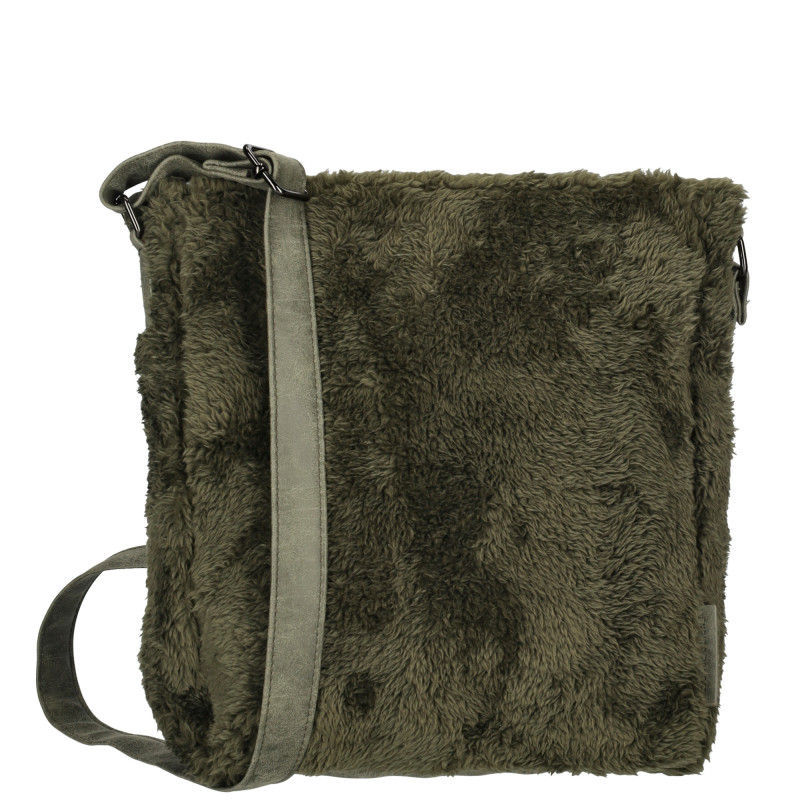 kabelka TEDDY 25x11x28 cm olive, Enrico Benetti