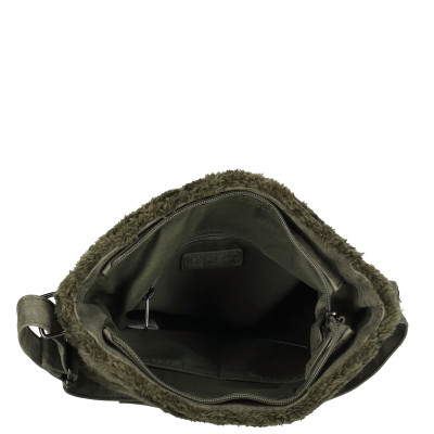 kabelka TEDDY 25x11x28 cm olive, Enrico Benetti