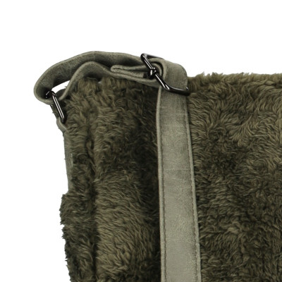 kabelka TEDDY 25x11x28 cm olive, Enrico Benetti