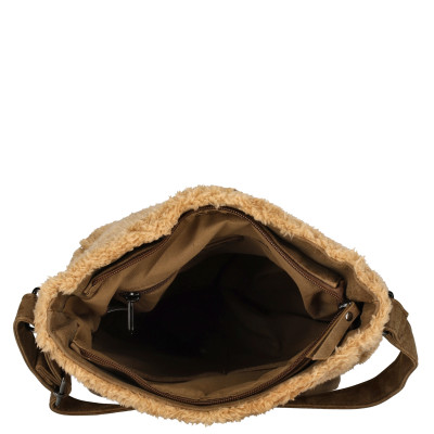 kabelka TEDDY 25x11x28 cm camel, Enrico Benetti