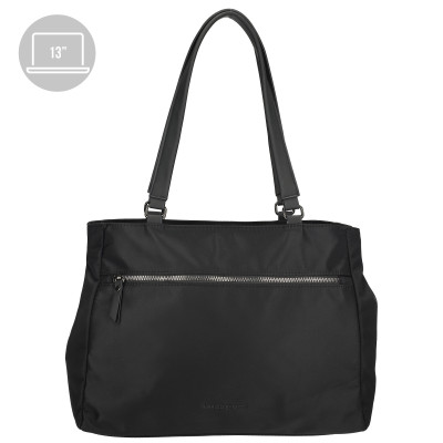 CAROLINE 13" 36x11x26 cm black, kabelka Enrico Benetti