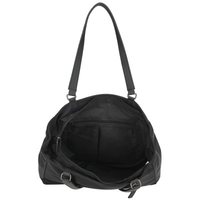 CAROLINE 13" 36x11x26 cm black, kabelka Enrico Benetti