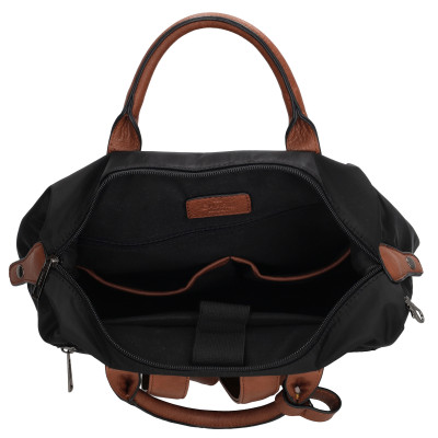 BUCKINGHAM 40x28x13 cm, black, batoh Enrico Benetti