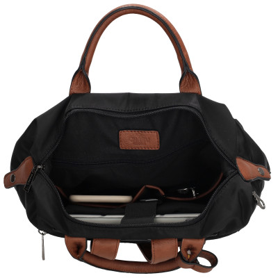 BUCKINGHAM 40x28x13 cm, black, batoh Enrico Benetti