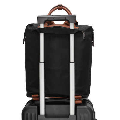 BUCKINGHAM 40x28x13 cm, black, batoh Enrico Benetti