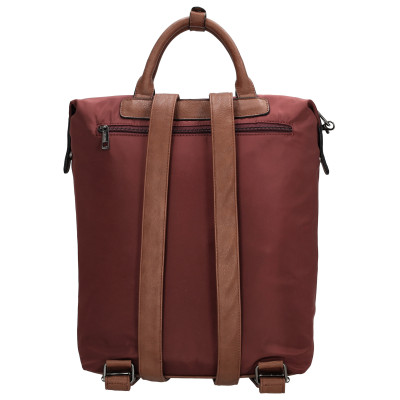 BUCKINGHAM 40x28x13 cm, burgundy, batoh Enrico Benetti
