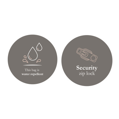 Charm London batoh BUCKINGHAM 29x26x8 cm, black, 6 litrů