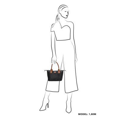 BUCKINGHAM kabelka 30x20x11 cm, oliv, kabelka Charm London