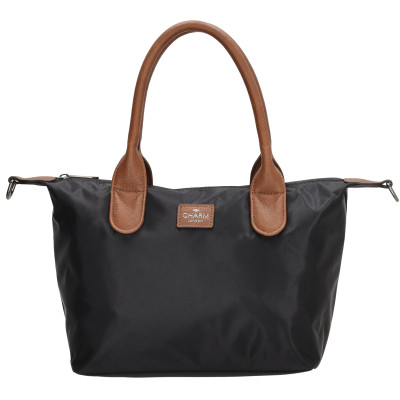 BUCKINGHAM kabelka 30x20x11 cm, black, kabelka Charm London