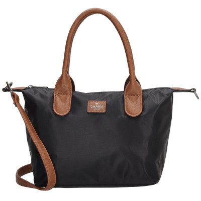 BUCKINGHAM kabelka 30x20x11 cm, black, kabelka Charm London