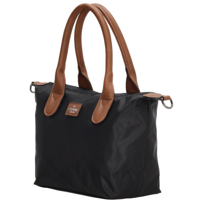 BUCKINGHAM kabelka 30x20x11 cm, black, kabelka Charm London