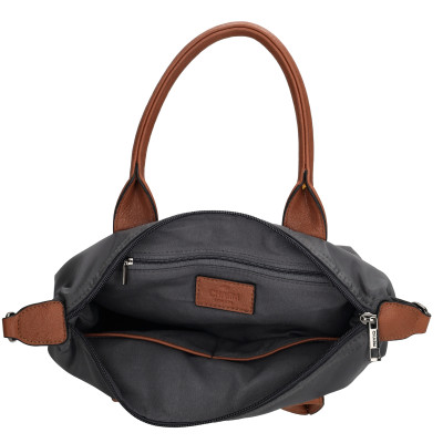 BUCKINGHAM kabelka 30x20x11 cm, grey, kabelka Charm London