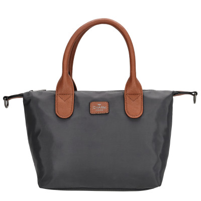 BUCKINGHAM kabelka 30x20x11 cm, grey, kabelka Charm London