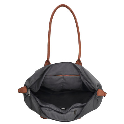 BUCKINGHAM bussines 51x33x14 cm, grey, kabelka Charm London