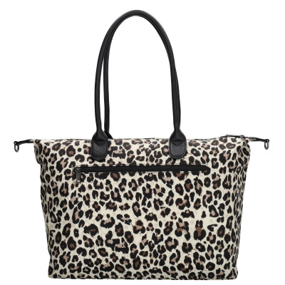 BUCKINGHAM bussines 51x33x14 cm, leopard beige, kabelka Charm London