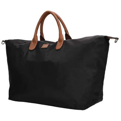 BUCKINGHAM travel 65x36x20 cm, black, cestovní taška Charm London