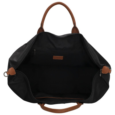 BUCKINGHAM travel 65x36x20 cm, black, cestovní taška Charm London