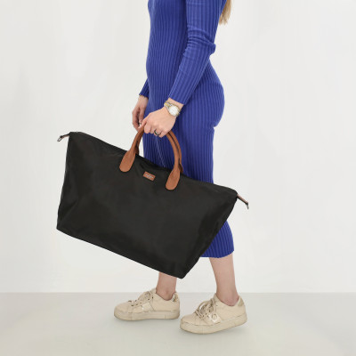 BUCKINGHAM travel 65x36x20 cm, black, cestovní taška Charm London