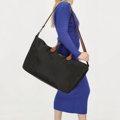 BUCKINGHAM travel 65x36x20 cm, black, cestovní taška Charm London