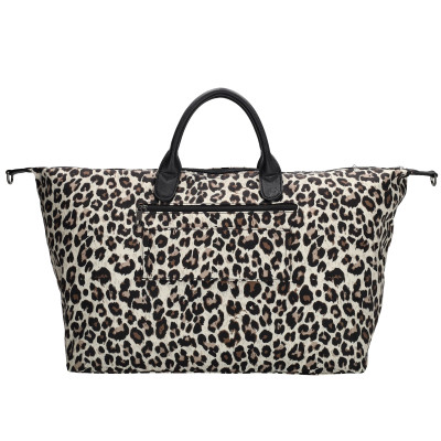 BUCKINGHAM travel 65x36x20 cm, leopard beige, cestovní taška Charm London