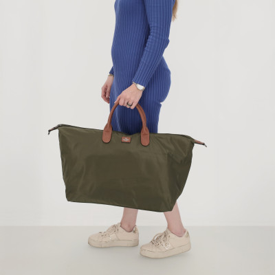 BUCKINGHAM travel 65x36x20 cm, olive, cestovní taška Charm London