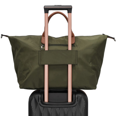 BUCKINGHAM travel 65x36x20 cm, olive, cestovní taška Charm London