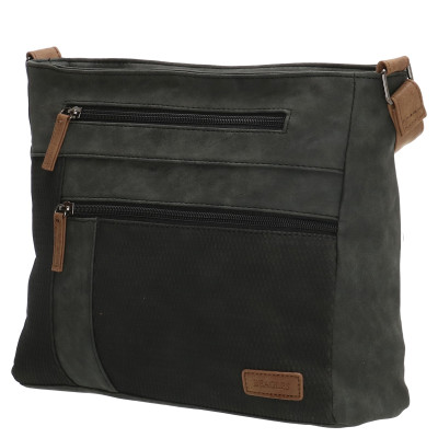 BRUNETE 30x24x8cm black kabelka Beagles