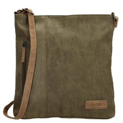 BRUNETE 30x28x7cm olive, kabelka Beagles